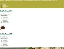 Tablet Screenshot of cansalon.net